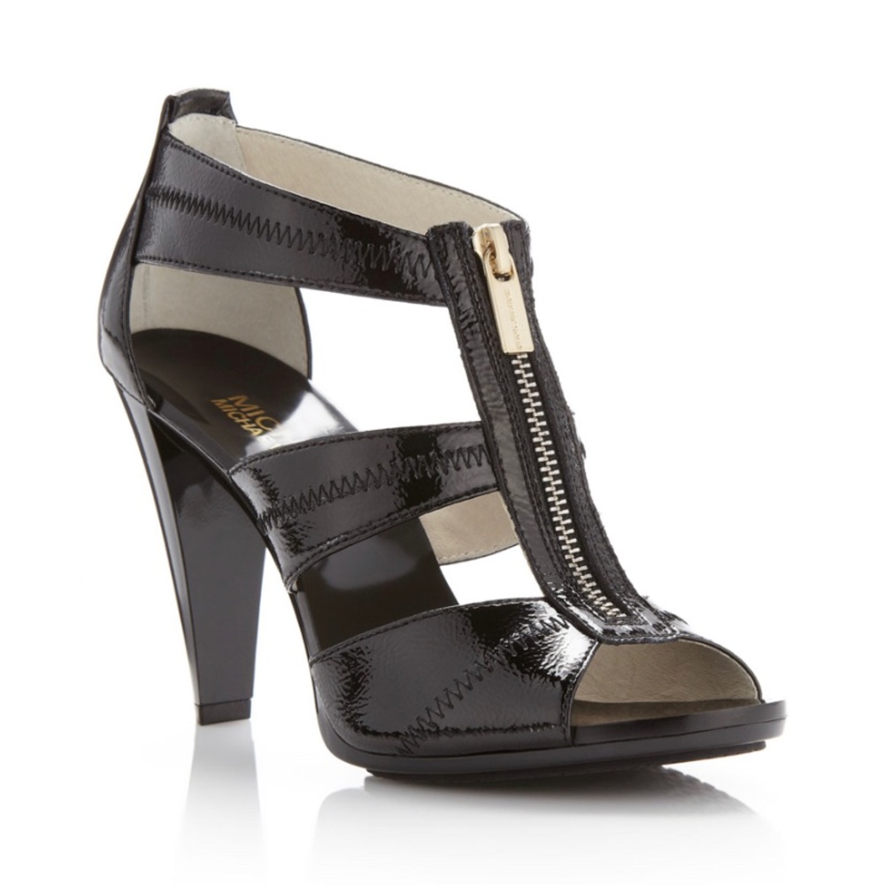 Michael Kors Black Strappy Heels